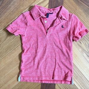 2T Janie and Jack Red Polo Shirt
